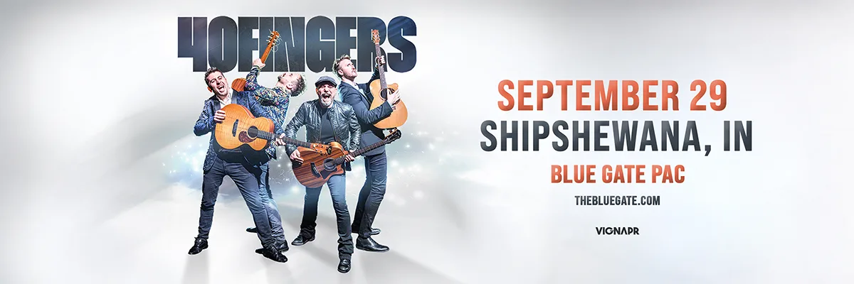 40 Fingers  - September 29, 2026 - Shipshewana, IN
